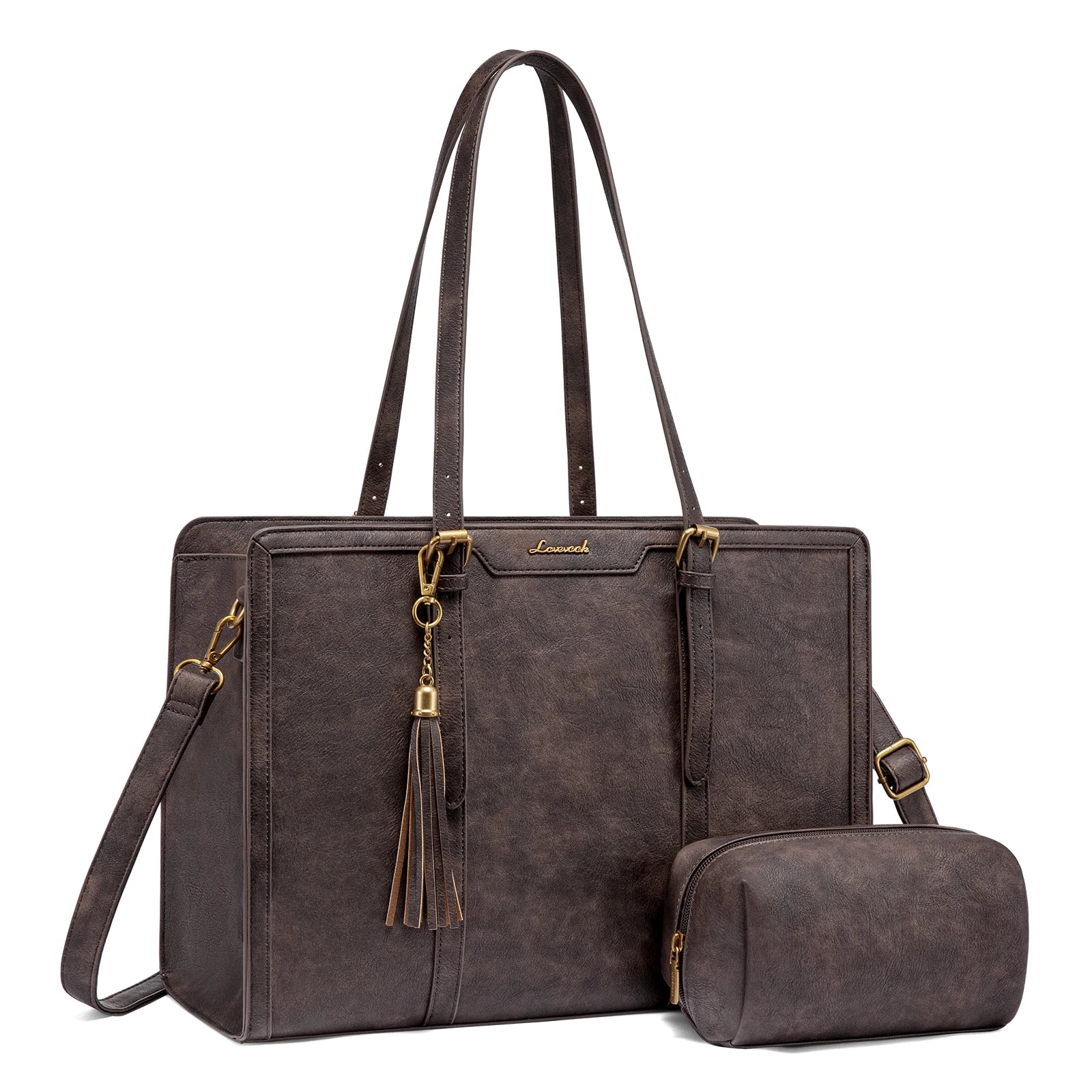 LOVEVOOK Laptop Bag for Women Vintage