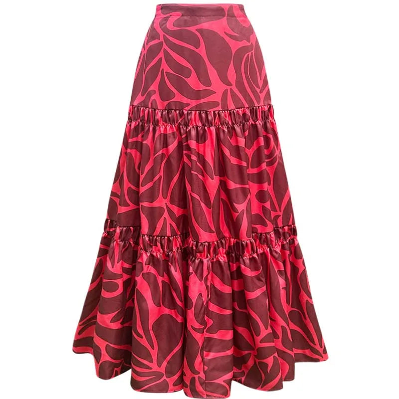 Sexy Women's Printed Cutout Swimsuit