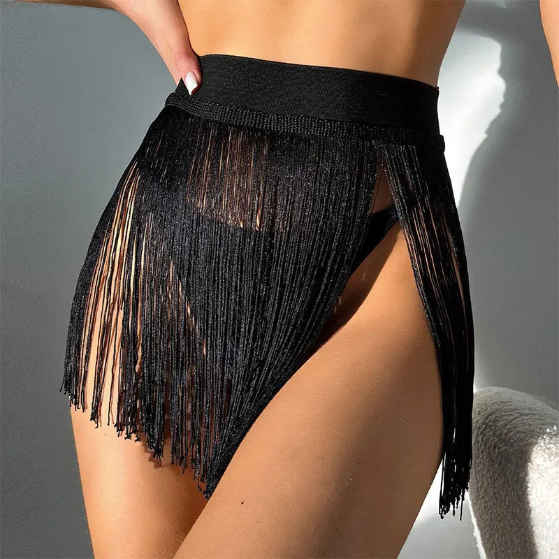 New fringed short skirt beach resort shirt swimming skirt