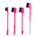 3 in 1 Baby Hair Edge Brush Comb Double Sided Edge Control Brush